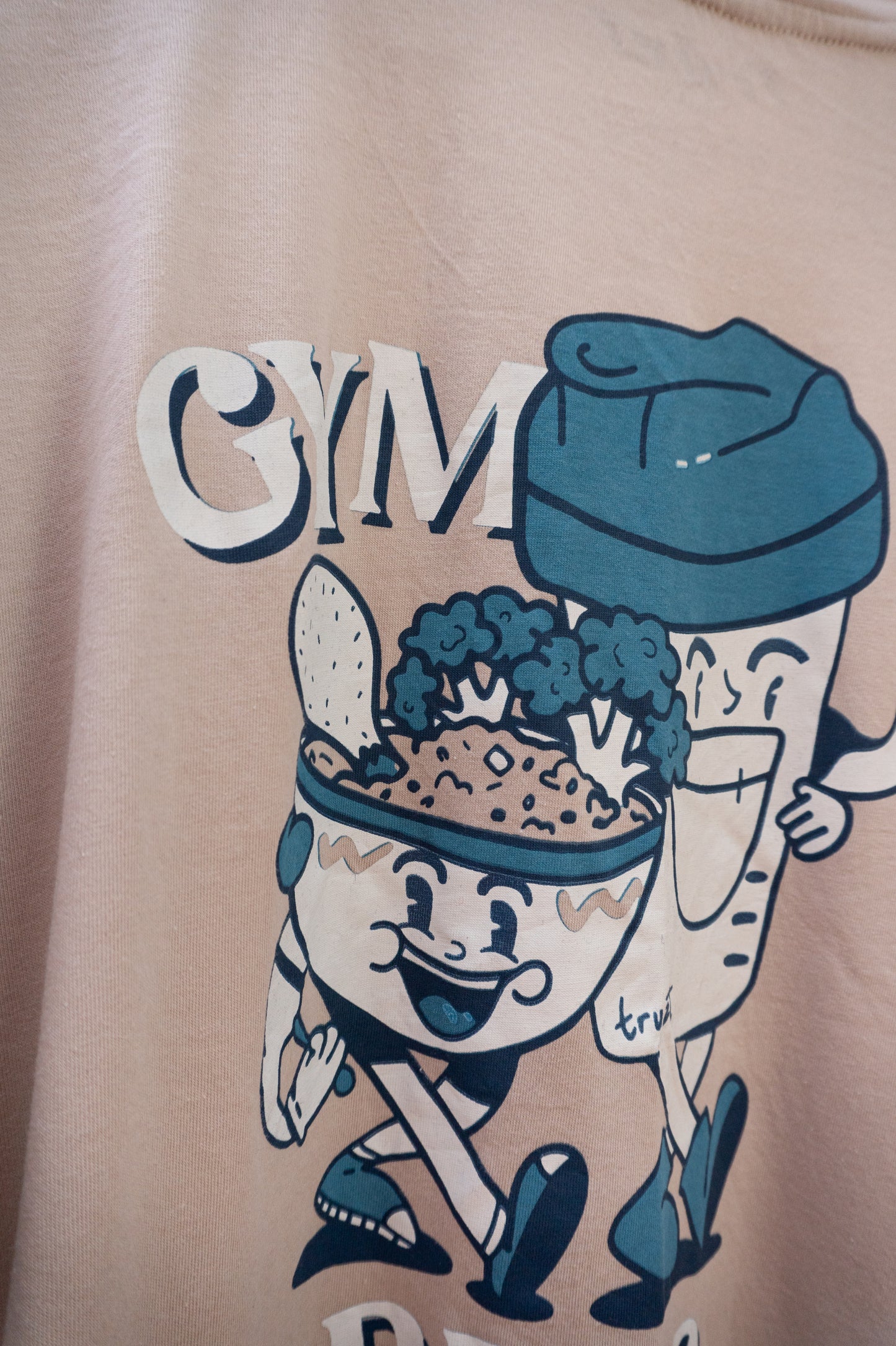 Oversized T-Shirt 'Gym Bros'