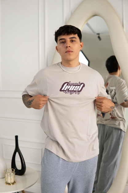 CAMISETA OVERSIZED "LEGENDS ALWAYS STAY"