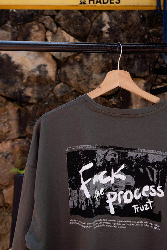 Oversized T-Shirt 'Fuck The Process'