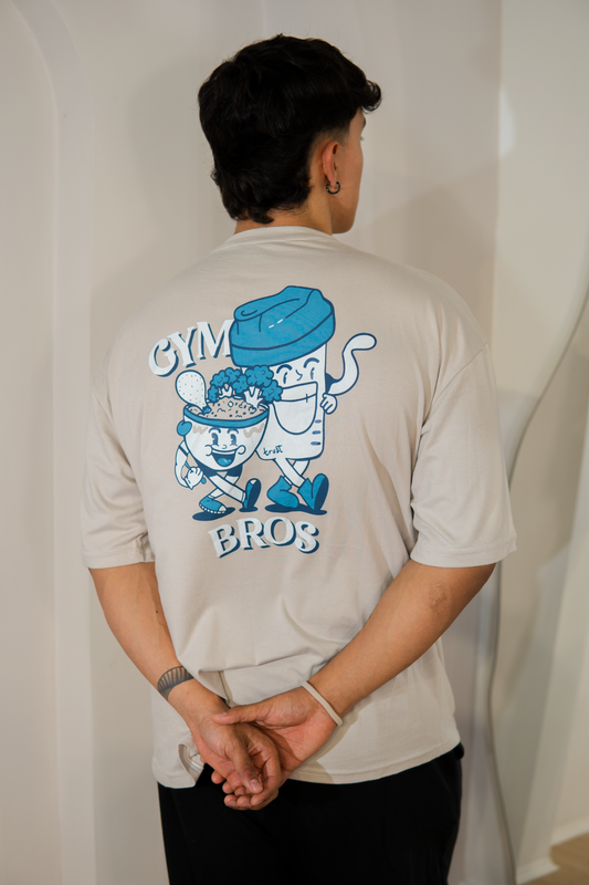 Oversized T-Shirt 'Gym Bros'